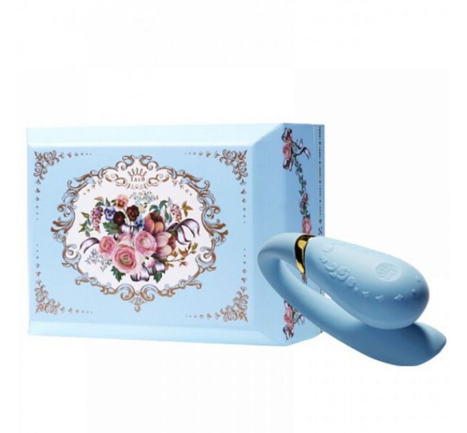 Вибратор для пар ZALO Fanfan, Royal Blue