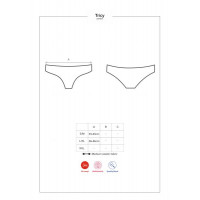 Трусики Obsessive Tricy panties black L / XL