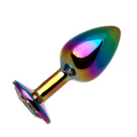 Анальная пробка Metal Colorful, M