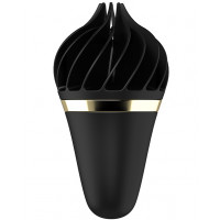 Вибростимулятор клиторальный Satisfyer Sweet Treat Spinnator в форме мороженого, черный