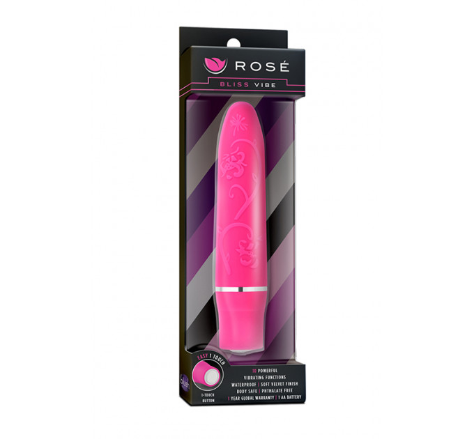 Вибромассажер ROSE BLISS VIBE PINK