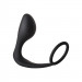 Анальная пробка с эррекционным кольцом FANTASSTIC ANAL PLUG WITH COCKRING BLACK