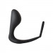 Анальная пробка с эррекционным кольцом FANTASSTIC ANAL PLUG WITH COCKRING BLACK