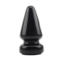 Анальная пробка гигантская Chisa Rubicon, черный, Large