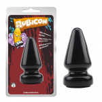 Анальная пробка гигантская Chisa Rubicon, черный, Large