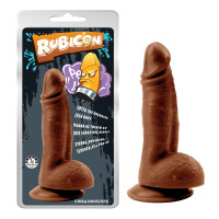 Фаллоимитатор реалистик Chisa Rubicon Mighty Ravage Penis, коричневый 20 см*4.3 см