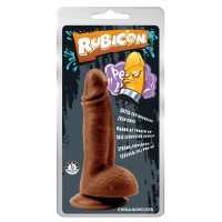 Фалоімітатор реалістичний Chisa Rubicon Mighty Ravage Penis, коричневий 20 см * 4.3 см