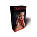 Кляп з декоративною трояндою Taboom Wild Roses Ball Gag чорний-червоний