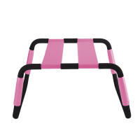 Компактный стул для секса Roomfun Easy Detachable Sex Chair с регулируемой высотой, розовый