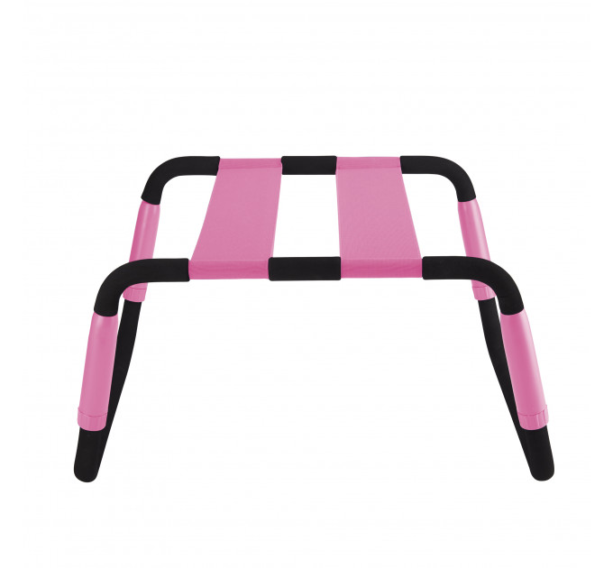 Компактний стілець для сексу Roomfun Easy Detachable Sex Chair з регульованою висотою, рожевий