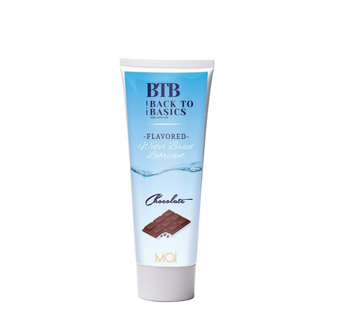 Лубрикант с ароматом шоколада BTB Waterbasis Chocolate 75 мл