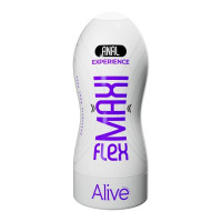 Мастурбатор анус Alive Maxi Flex Anal Experience в колбі, бежевий