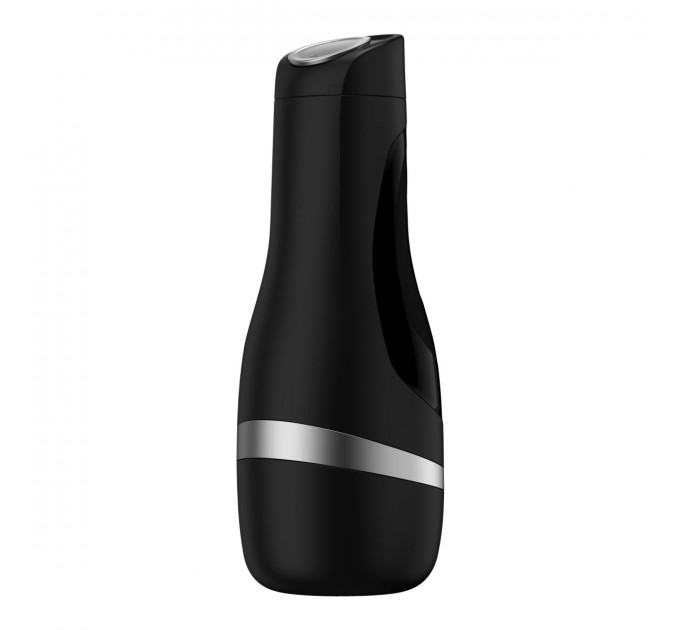 Мастурбатор Satisfyer Men Classic, черный с серебристой полоской