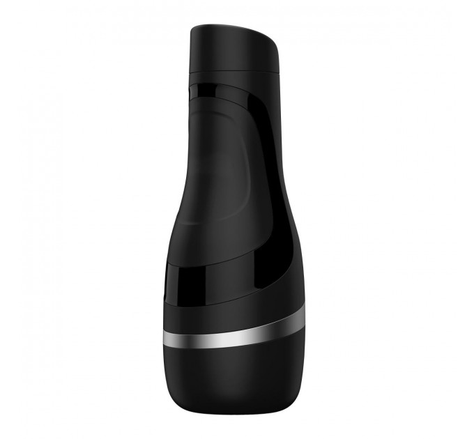 Мастурбатор Satisfyer Men Classic, черный с серебристой полоской