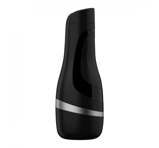 Мастурбатор Satisfyer Men Classic, черный с серебристой полоской