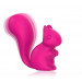 Міні-вібратор кліторальний Every Night Toys Debbie у формі білочки рожевий, 10 режимів вібрації