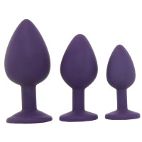 Набір анальних пробок 3 шт Rianne S Booty Plug PURPLE