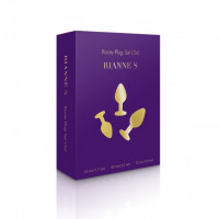 Набір анальних пробок 3 шт Rianne S Booty Plug PURPLE