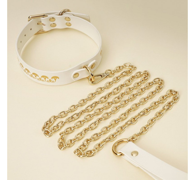 Набор БДСМ Roomfun Egyptian Cat Bondage Kit 9 предметов, белый
