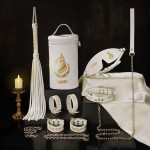 Набор БДСМ Roomfun Egyptian Cat Bondage Kit 9 предметов, белый