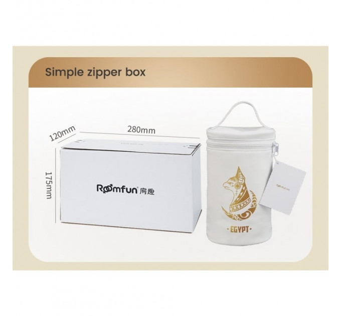 Набор БДСМ Roomfun Egyptian Cat Bondage Kit 9 предметов, белый