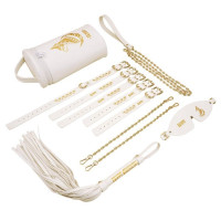 Набор БДСМ Roomfun Egyptian Cat Bondage Kit 9 предметов, белый