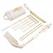 Набор БДСМ Roomfun Egyptian Cat Bondage Kit 9 предметов, белый
