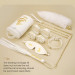 Набор БДСМ Roomfun Egyptian Cat Bondage Kit 9 предметов, белый