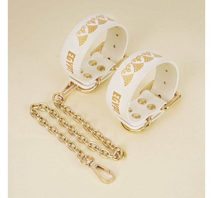 Набор БДСМ Roomfun Egyptian Cat Bondage Kit 9 предметов, белый