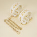 Набор БДСМ Roomfun Egyptian Cat Bondage Kit 9 предметов, белый