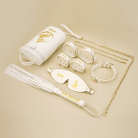Набор БДСМ Roomfun Egyptian Cat Bondage Kit 9 предметов, белый