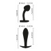 Набір металевих райдужних анальних пробок Anos Metal Butt Plug Set, 2 шт.