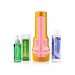 Набір із мастурбатора та засобів гігієни Fleshlight Stamina Training Unit (STU) Value Pack (Lady)