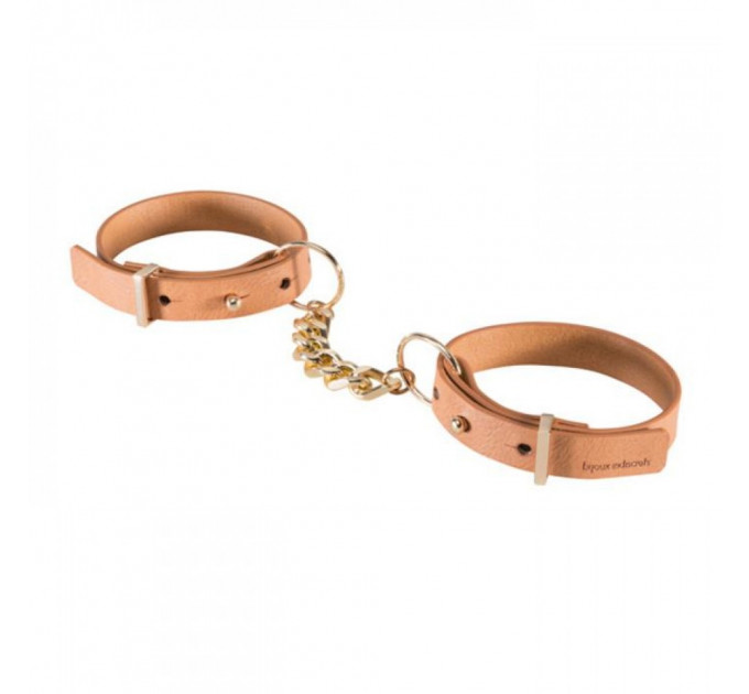 Наручники MAZE Bijoux Indiscret бежевые, OS
