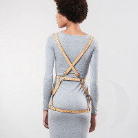 Портупея женская Arrow Dress Harness бежевая, One Size