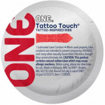 Набор презервативов One Tattoo Touch красные, 5 штук