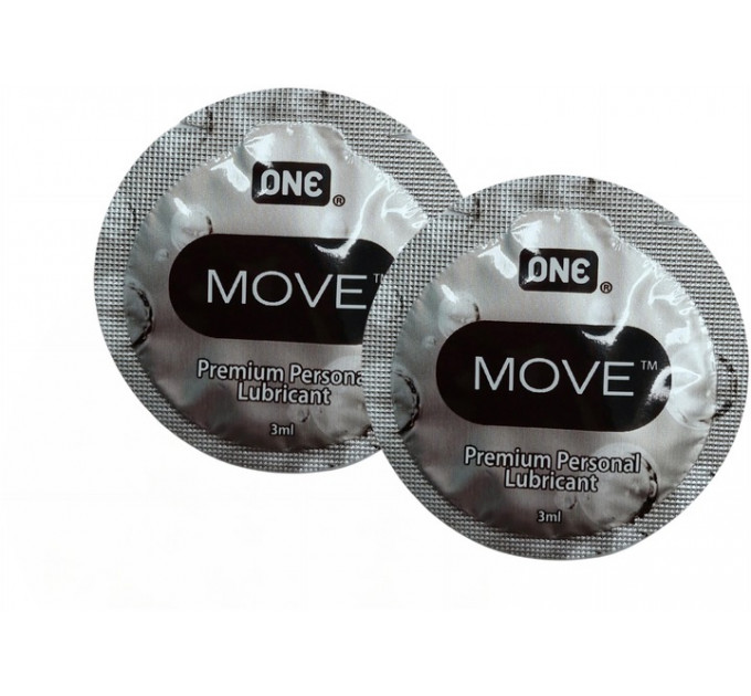 Пробник/Лубрикант ONE Move на силиконовой основе, 3 мл
