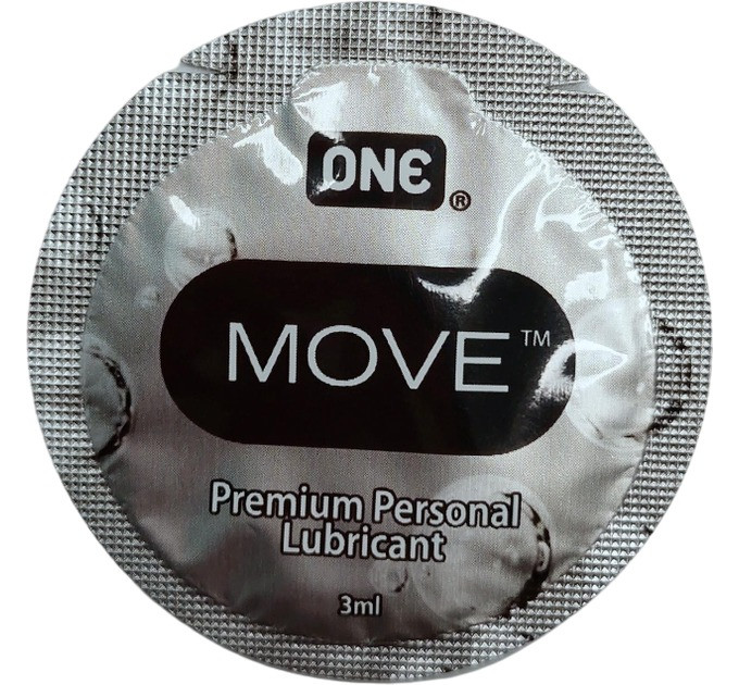Пробник/Лубрикант ONE Move на силиконовой основе, 3 мл