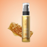 Їстівний гель зі смаком меду Intt Lick me Honey та зігріваючим ефектом, 50 мл