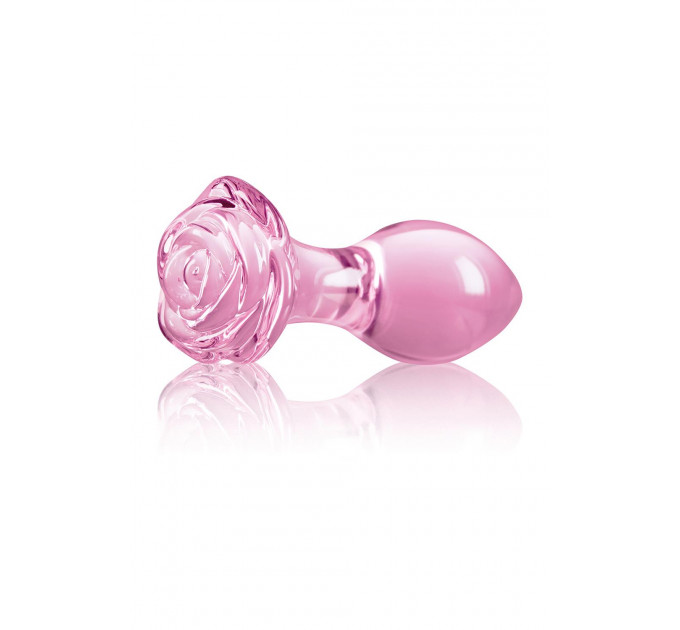Стеклянная пробка NS Novelties CRYSTAL ROSE PINK
