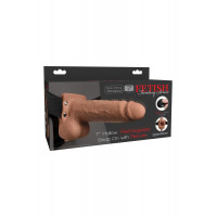 Страпон пустотелый Pipedream Fetish Fantasy Series с пультом дистанционного управления