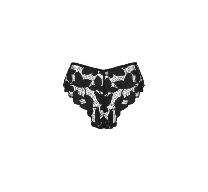 Трусики с узорами Obsessive Editya черный, XS/S
