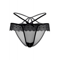 Трусики з відкритим доступом Daring Intimates Taylor чорні, L-XL