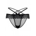 Трусики с открытым доступом Daring Intimates Taylor черные, L-XL