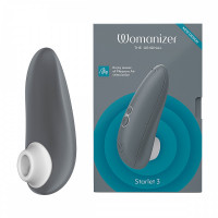 Вакуумный клиторальный стимулятор Womanizer Starlet 3 Gray