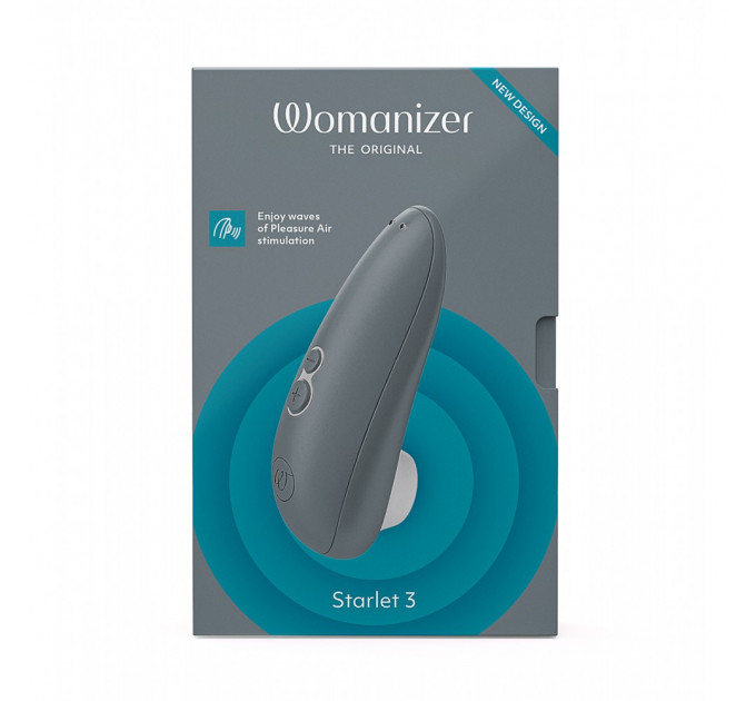 Вакуумный клиторальный стимулятор Womanizer Starlet 3 Gray