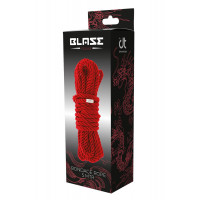 Мотузка для бондажу Dream Toys Blaze Deluxe нейлонова, червона, 5 м