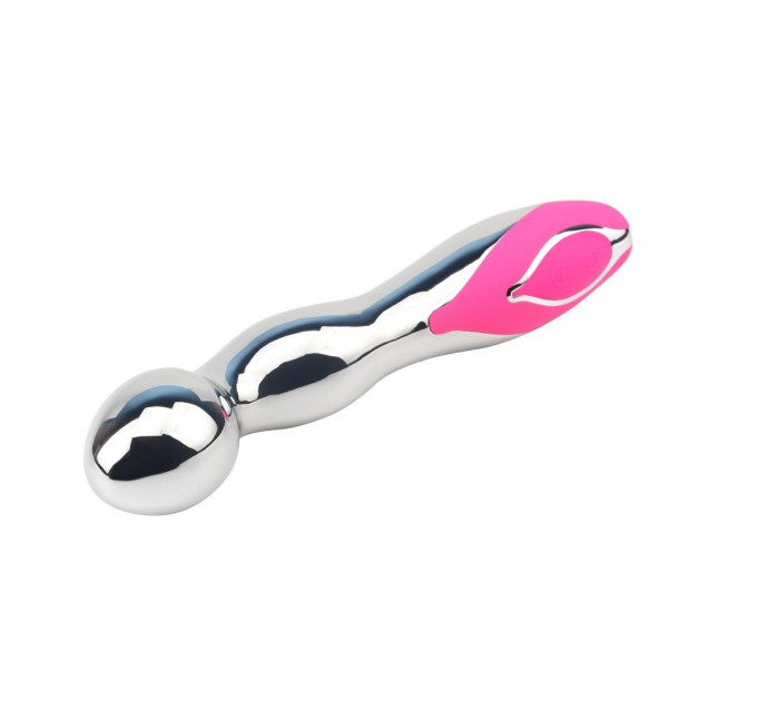 Вибромассажер для точки G CHISA DiDi Magic G Wand с подсветкой, розовый