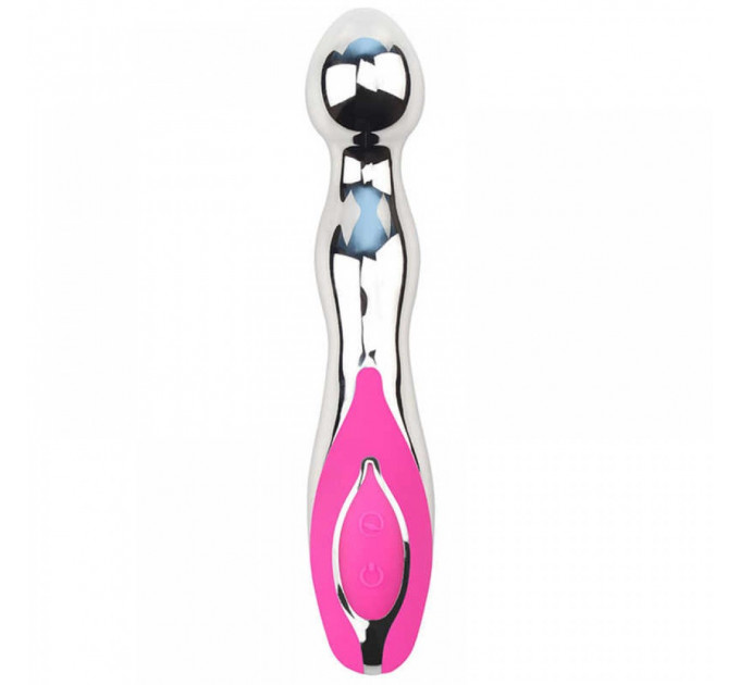 Вибромассажер для точки G CHISA DiDi Magic G Wand с подсветкой, розовый