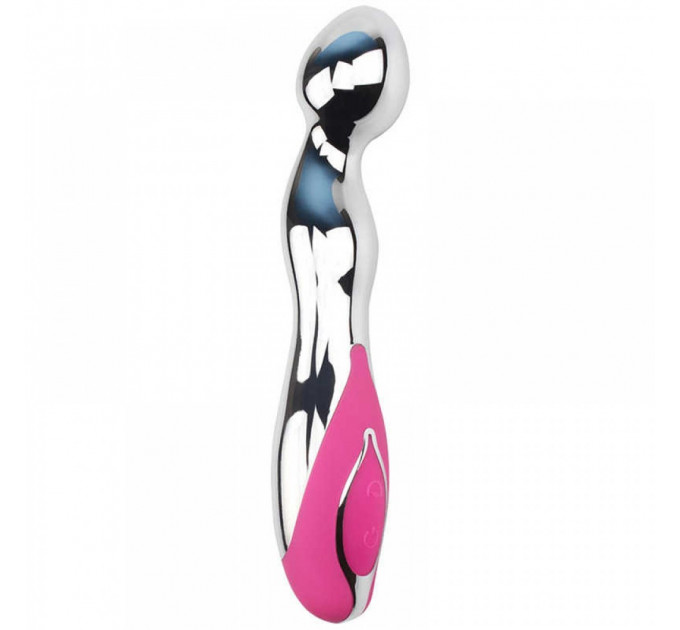 Вибромассажер для точки G CHISA DiDi Magic G Wand с подсветкой, розовый